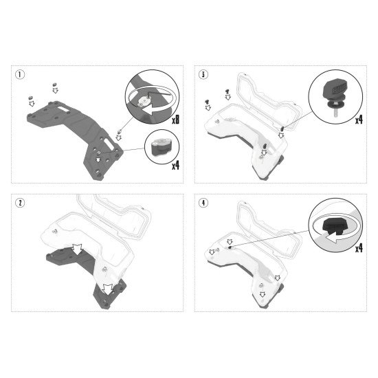 Arka ATV Çantası (CFMOTO 800/1000 2024-2025) Arka ATV Çantası (CFMOTO 800/1000 2024-2025)