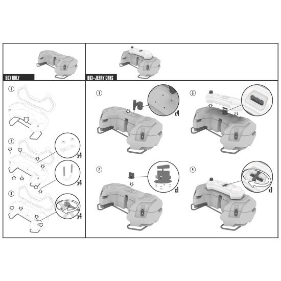 ATV Arka Çantası (LINHAI 500) ATV Arka Çantası (LINHAI 500)